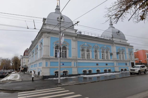 Барнаульские улицы и дворы после дождя. 2 ноября 2016 года.