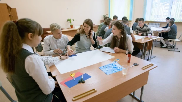 В Барнауле открыли новую школу. 