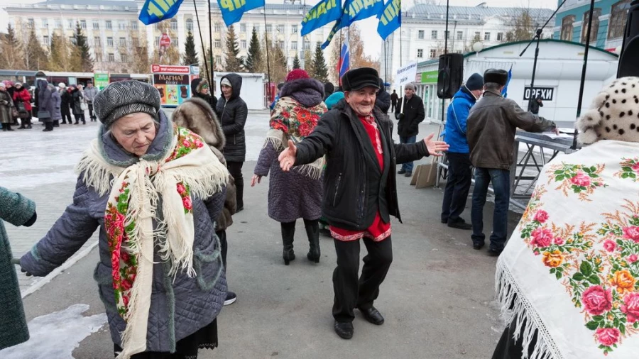 Как в Барнауле отметили 4 ноября.