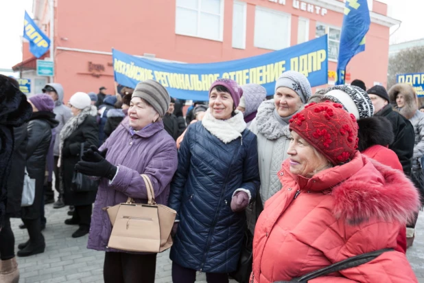 Как в Барнауле отметили 4 ноября.