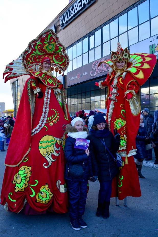 День рождения ТРЦ "Весна".