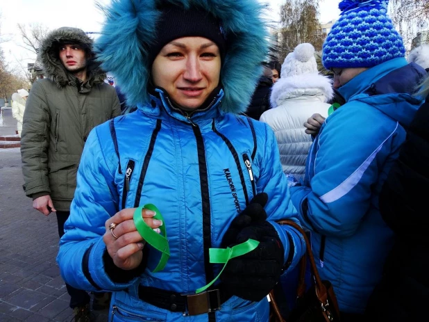 Акция "Россия без жестокости" в Барнауле.