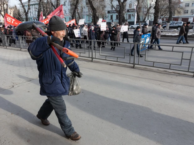 Коммунисты 7 ноября традиционно отметили день октябрьской революции.