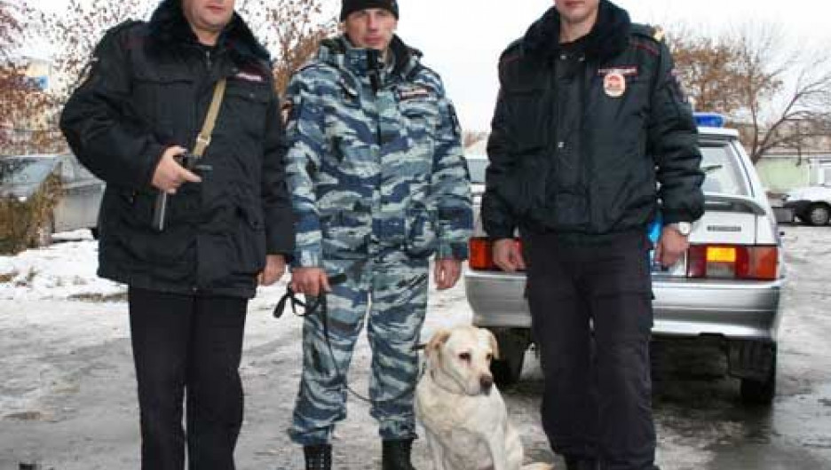 Полицейские, задержавшие на Новосиликатном молодых людей со "спайсом".