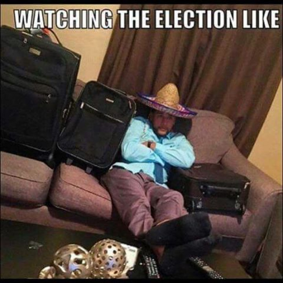 Посты американцев в соцсетях по поводу президентских выборов-2016