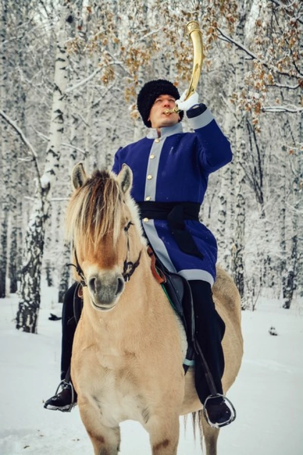 Царская псовая охота в Барнауле. 