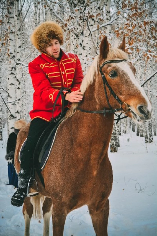 Царская псовая охота в Барнауле. 