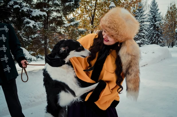 Царская псовая охота в Барнауле. 