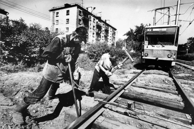 Барнаул и барнаульцы в конце прошлого века.