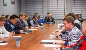 Совещание с подрядчиками.