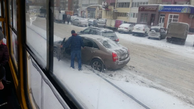 ДТП на Молодежная/Красноармейский.