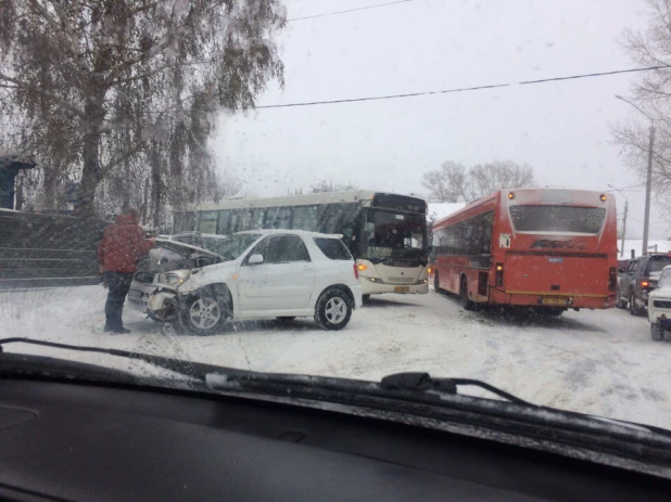 Авария на Антона Петрова — Матросова.