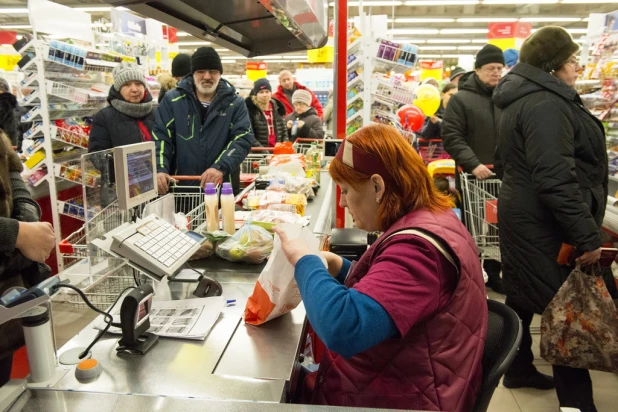 Торжественное открытие нового гипермаркета "Палата" в ТРЦ "Арена".