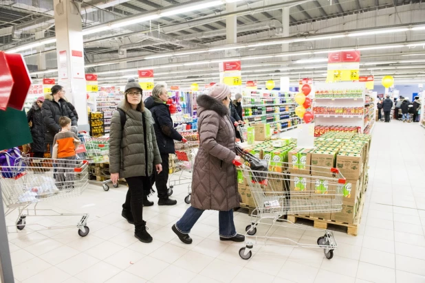 Торжественное открытие нового гипермаркета "Палата" в ТРЦ "Арена".