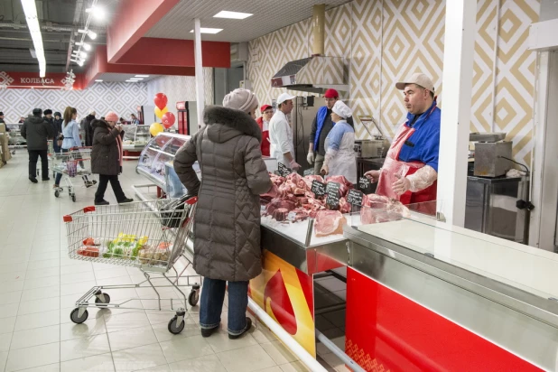 Торжественное открытие нового гипермаркета "Палата" в ТРЦ "Арена".