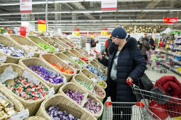 Торжественное открытие нового гипермаркета "Палата" в ТРЦ "Арена".