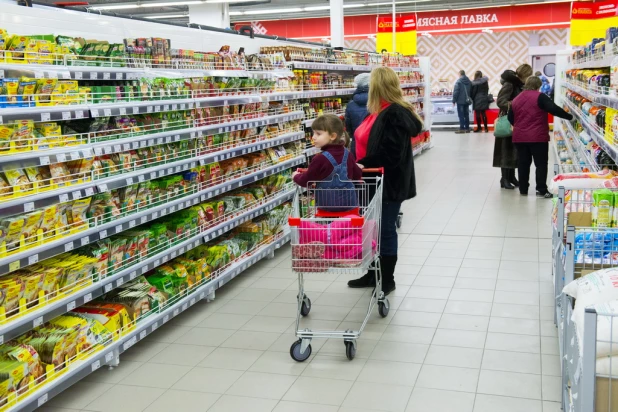 Торжественное открытие нового гипермаркета "Палата" в ТРЦ "Арена".