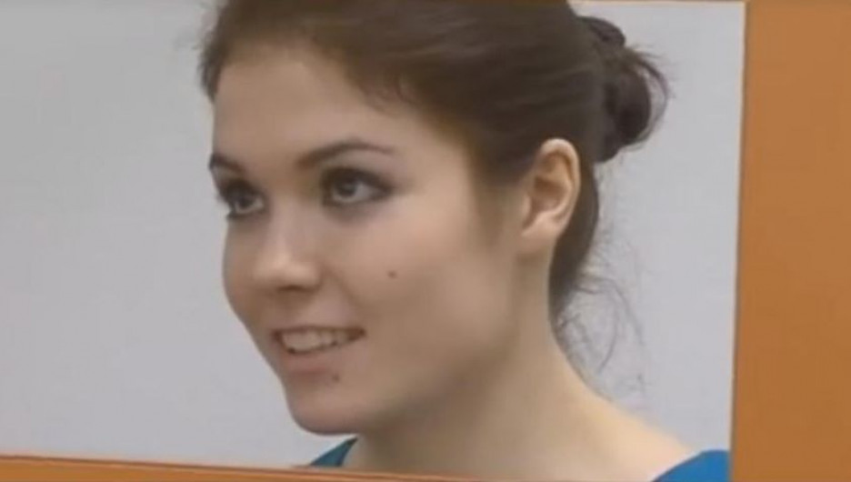 Варвара Караулова (Александра Иванова) в суде.