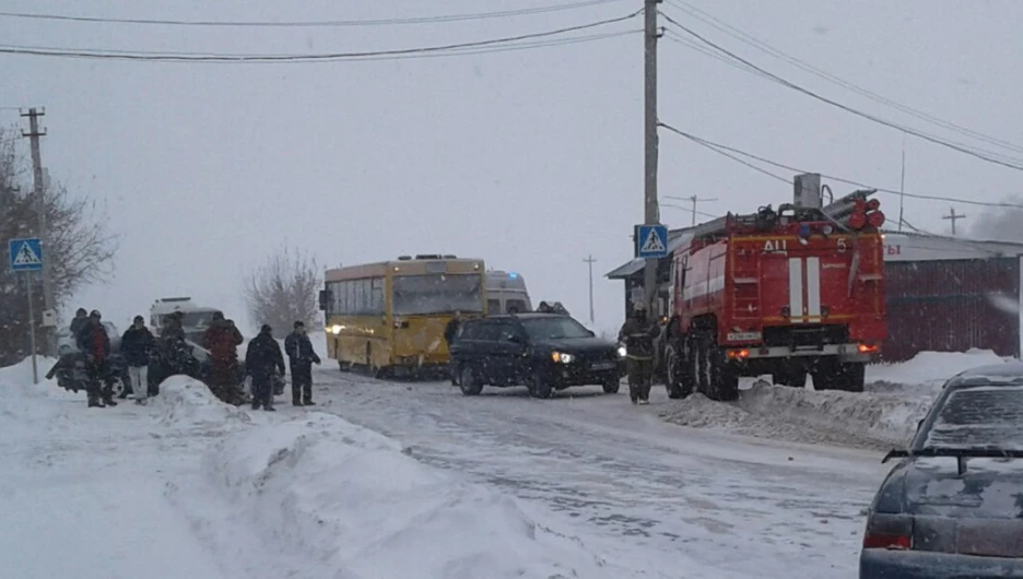 ДТП в пос. Власиха.