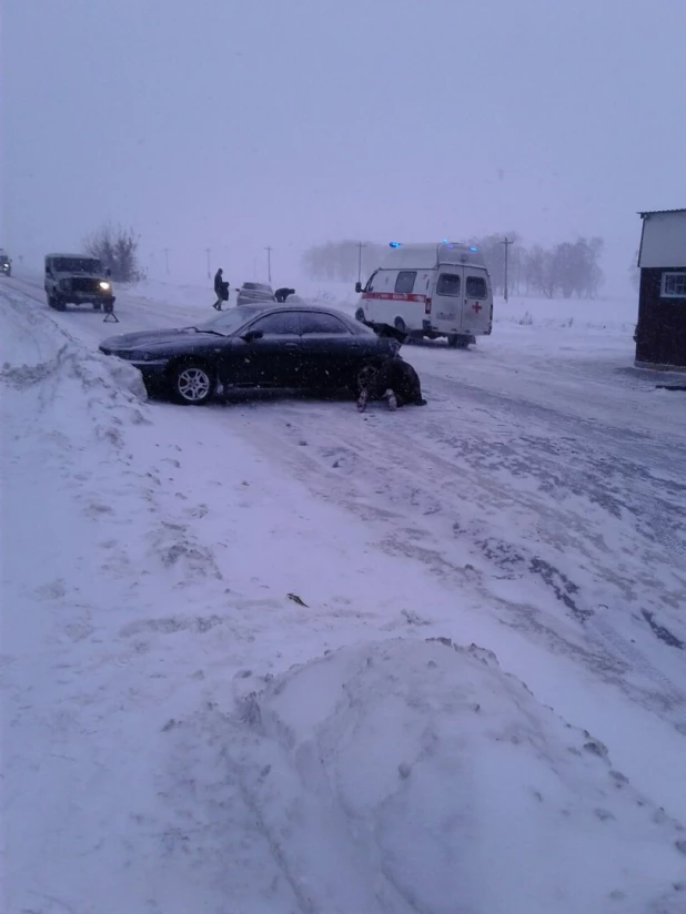 ДТП в пос. Власиха.