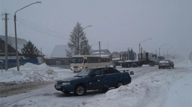 ДТП в пос. Власиха.