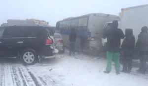 Массовое ДТП под Бийском.