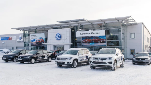 Volkswagen и барнаульцы ощутили "Драйв Большого Города".