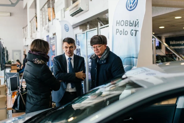 Volkswagen и барнаульцы ощутили "Драйв Большого Города".