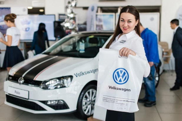 Volkswagen и барнаульцы ощутили "Драйв Большого Города".