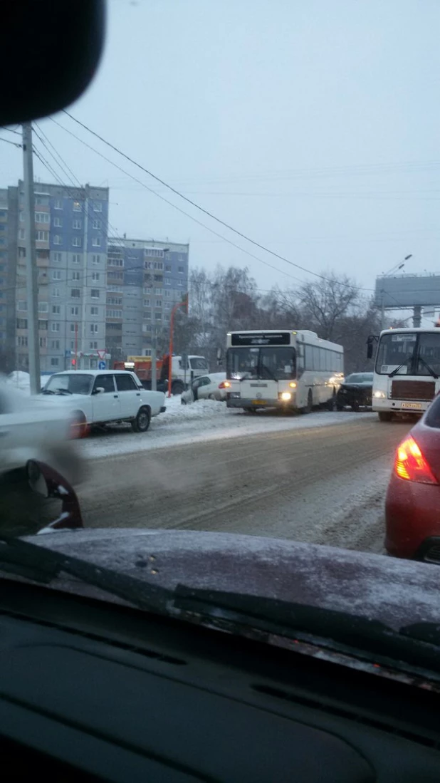 ДТП на Павловском тракте. 29 ноября 2016 года.