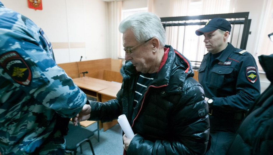 Юрий Денисов в суде.