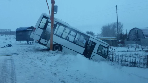 ДТП в Казенной Заимке. 2 декабря 2016 года.