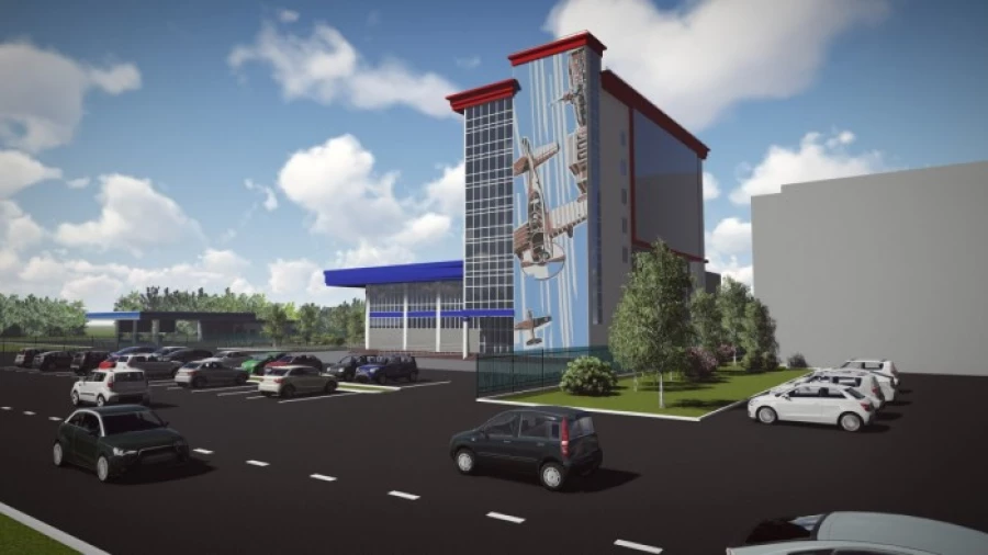 Апарт-комплекс под названием "SKY M".