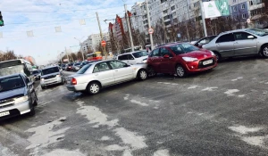 ДТП на улице Попова. 11 декабря 2016 года.