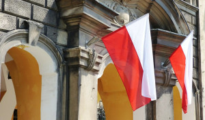 Флаги Польши.