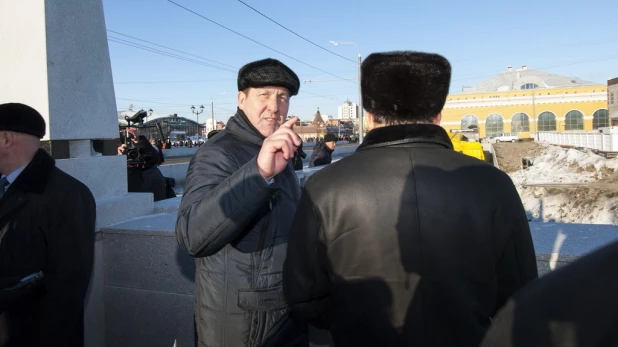 В Барнауле открыли движение по мосту через Барнаулку. 13 декабря 2016 года.