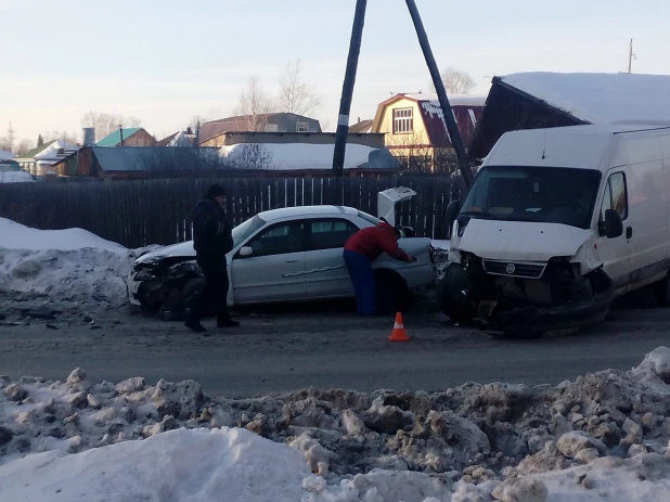 ДТП в Бийске. 13 декабря 2016 года.