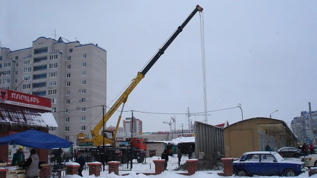 Дом на Малаховском рынке.