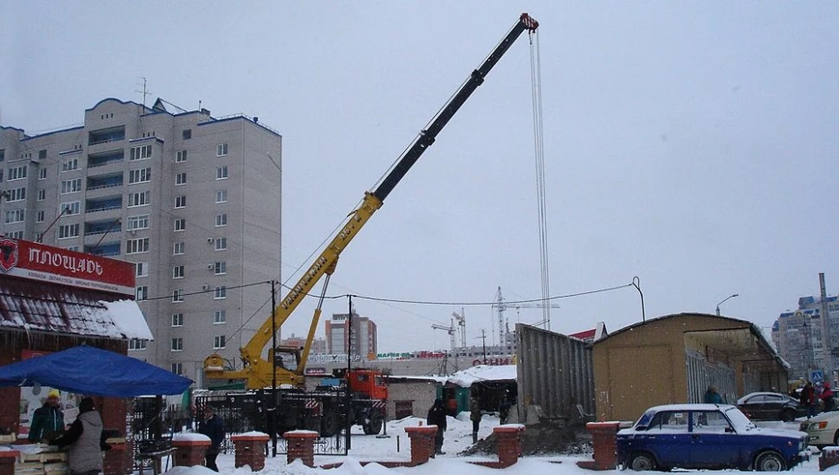 Дом на Малаховском рынке.