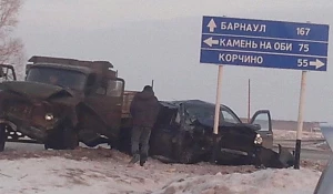 ДТП в Тюменцево.