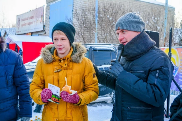 Гонки на собачьих упряжках.