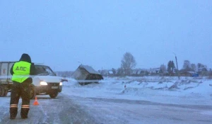 ДТП возле Линёво. 20 декабря 2016 года.