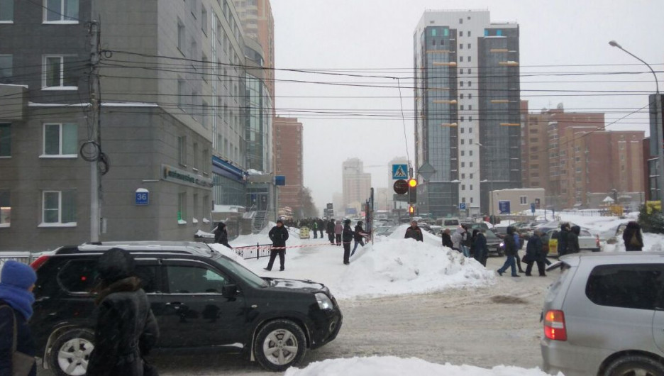 Эвакуация в Новосибирске