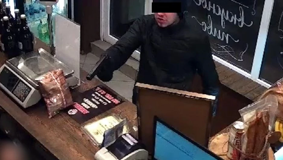 Грабитель калининградского магазина.