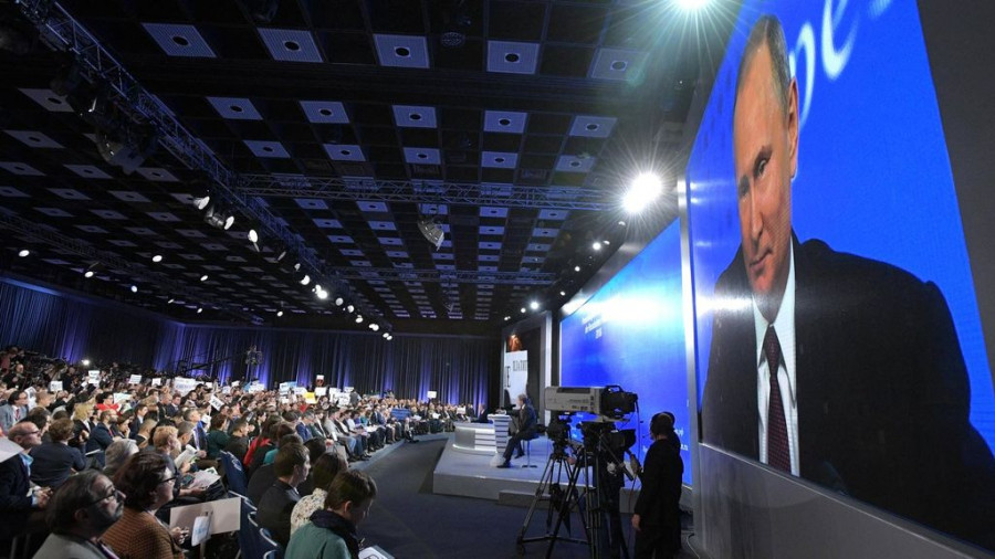 Большая пресс-конференция с Владимиром Путиным. 23 декабря 2016 года.