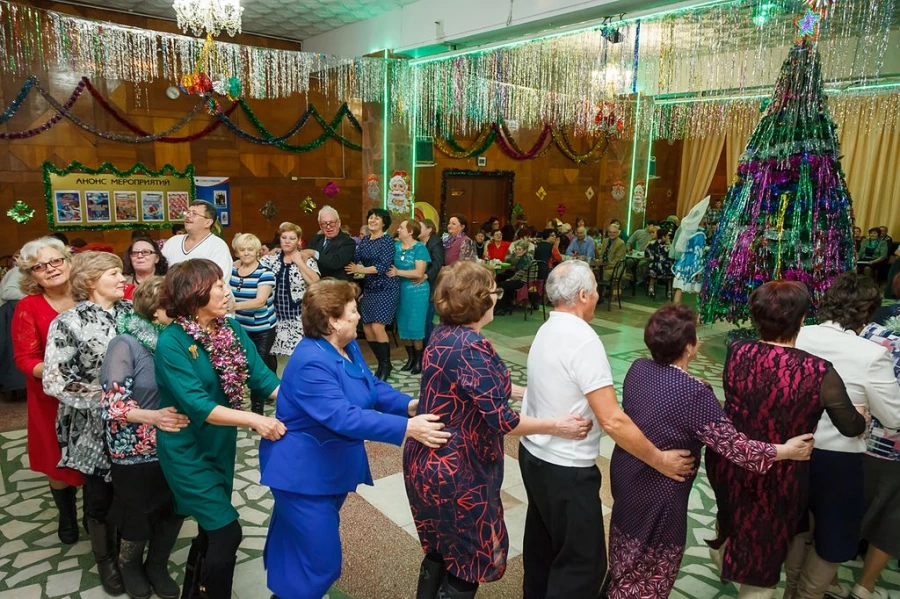 Праздник для ветеранов.