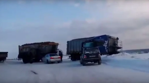 ДТП возле Черёмного. 26 декабря 2016 года.