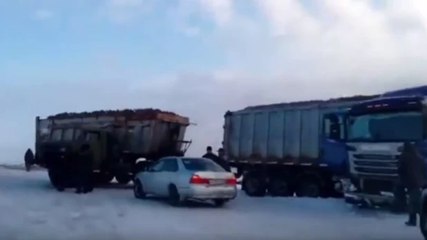 ДТП возле Черёмного. 26 декабря 2016 года.