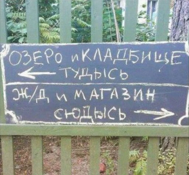 Смешные надписи.