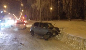 ДТП на улице Юрина. 27 декабря 2017 года.